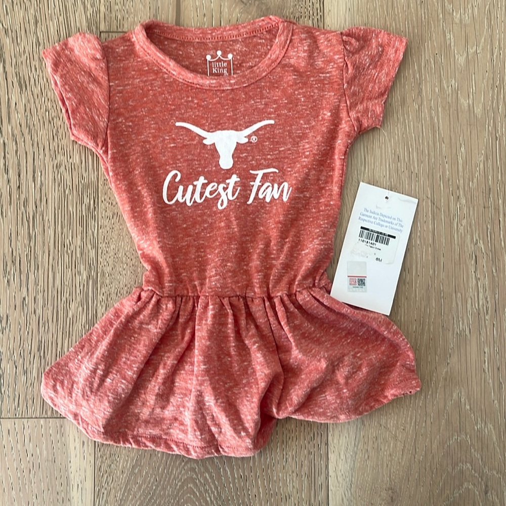 NWT adorable Texas longhorns dress